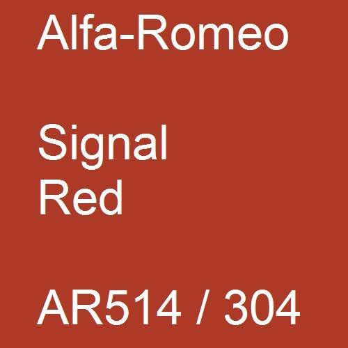 Alfa-Romeo, Signal Red, AR514 / 304.